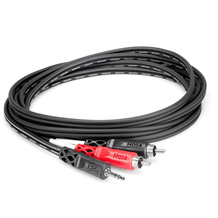 Hosa | CMR225 | Stereo Breakout Y - Cable | 3.5mm TRS To Dual RCA | 25 Ft / 7.6m (HOS - CMR225) - Gsus4