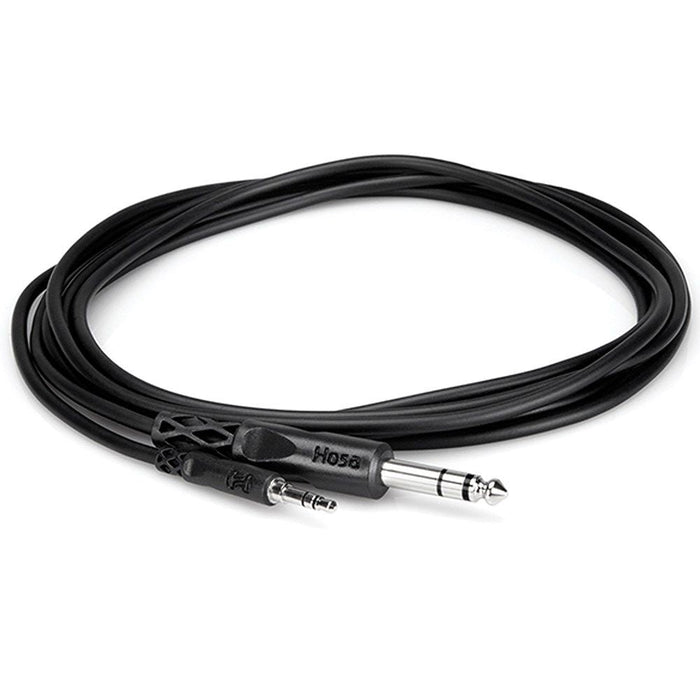 Hosa CMS-105 3.5mm TRS to 1/4" TRS Stereo Interconnect Cable (5ft) (HOS-CMS105) - Gsus4