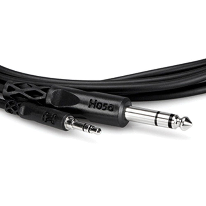 Hosa CMS103 3.5mm TRS to 1/4" TRS Stereo Interconnect Cable (3ft) (HOS-CMS103) - Gsus4