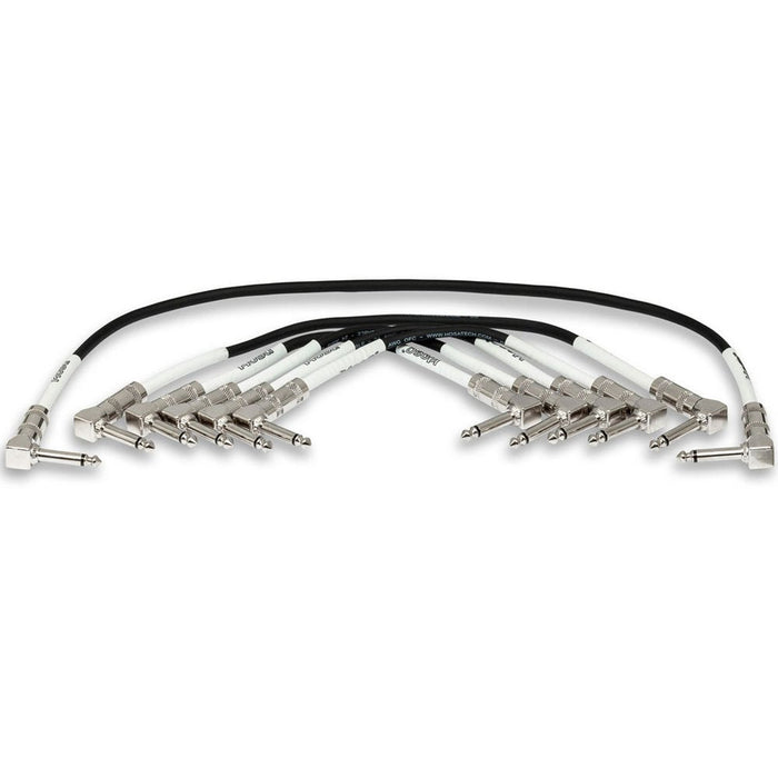 Hosa | CPE411 | Guitar Patch Cable | RIGHT - ANGLE To Same | 6 Pc in Various Lengths (HOS - CPE411) - Gsus4