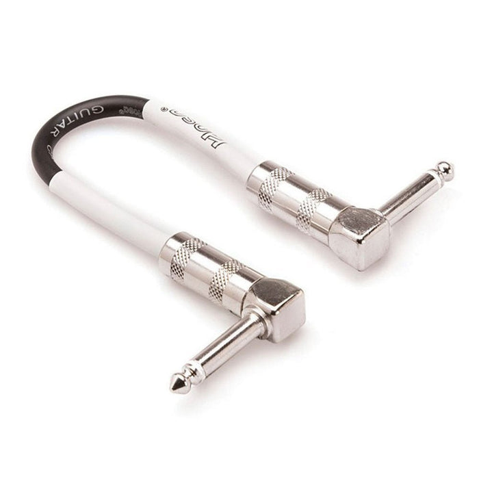 Hosa | CPE606 | Guitar Patch Cable | RIGHT - ANGLE To Same | 6 Pc & 6 Inch / 15cm (HOS - CPE606) - Gsus4
