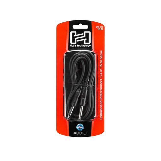 Hosa CPP110 Unbalanced Interconnect 1/4 in TS to Same (10 ft) (HOS-CPP110) - Gsus4
