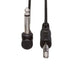 Hosa CPP110R 1/4" TS Straight to RA 14" TS Cable (10ft) (HOS-CPP110R) - Gsus4