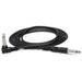 Hosa CPP110R 1/4" TS Straight to RA 14" TS Cable (10ft) (HOS-CPP110R) - Gsus4
