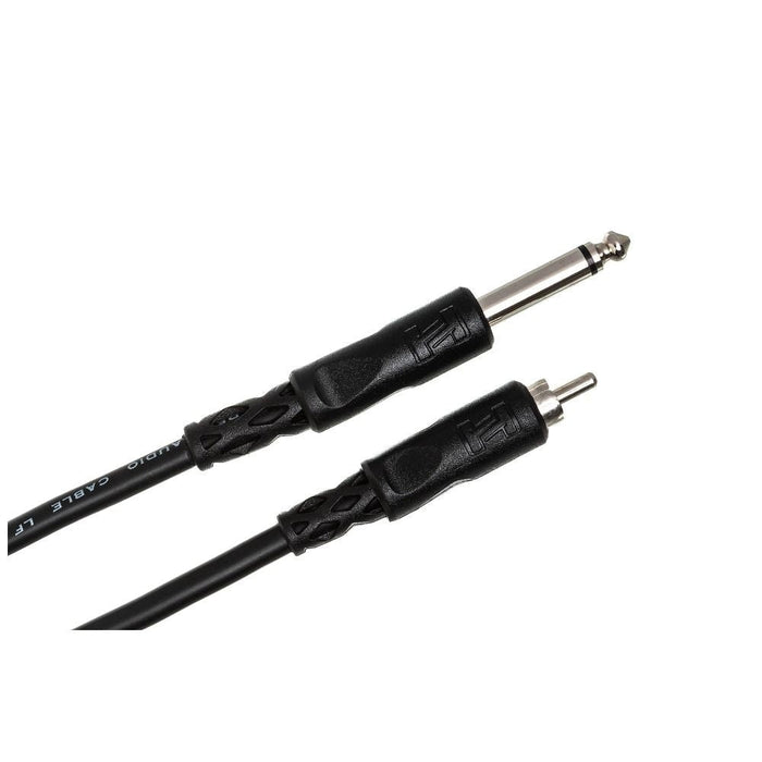 Hosa CPR105 Unbalanced Interconnect 1/4 in TS to RCA (5 ft) (HOS-CPR105) - Gsus4