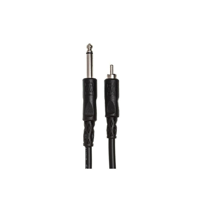 Hosa CPR105 Unbalanced Interconnect 1/4 in TS to RCA (5 ft) (HOS-CPR105) - Gsus4