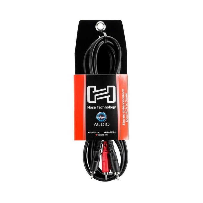 Hosa CRA-203 Dual RCA to Same Stereo Interconnect Cable (3m) (HOS-CRA203) - Gsus4