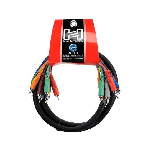 Hosa CRA802 Unbalanced Snake RCA to RCA (2m) (HOS-CRA802) - Gsus4