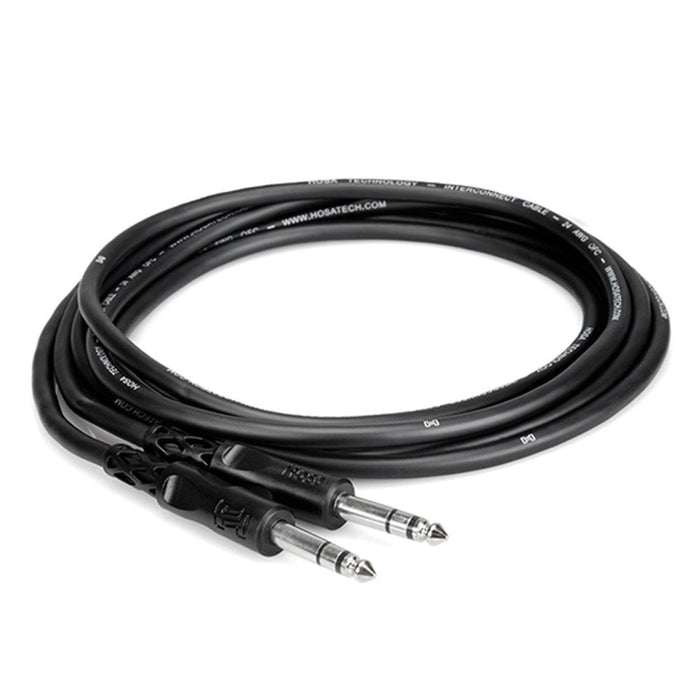 Hosa CSS-125 1/4" TRS to Same Balanced Interconnect Cable (25ft) (HOS-CSS125) - Gsus4