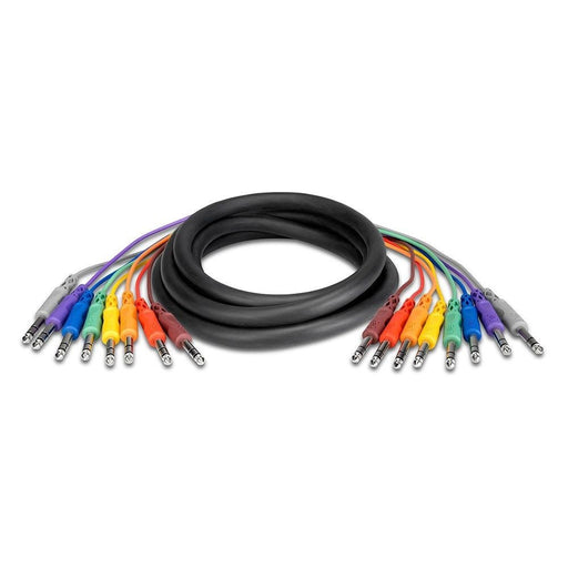 Hosa CSS-803 1/4" TRS to Same Balanced Snake (8-ch 3m) (HOS-CSS803) - Gsus4