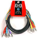Hosa CSS-804 1/4" TRS to Same Balanced Snake (8-ch 4m) (HOS-CSS804) - Gsus4