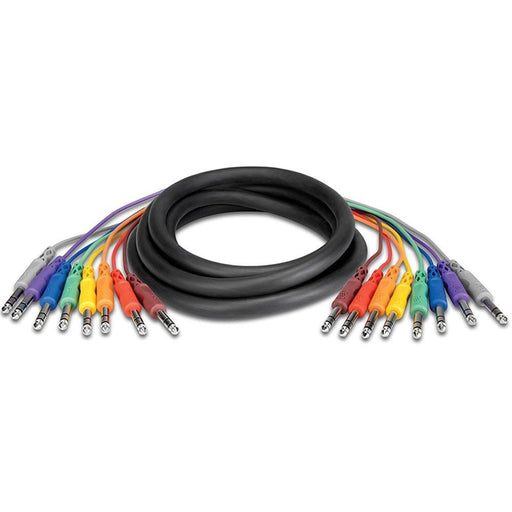 Hosa CSS-805 1/4" TRS to Same Balanced Snake (8-ch 5m) (HOS-CSS805) - Gsus4