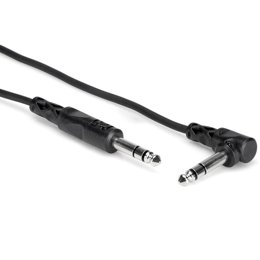 Hosa CSS105R 1/4" TRS to Right-Angle 1/4" TRS Balanced Interconnect Cable (5ft) (HOS-CSS105R) - Gsus4
