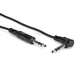 Hosa CSS105R 1/4" TRS to Right-Angle 1/4" TRS Balanced Interconnect Cable (5ft) (HOS-CSS105R) - Gsus4