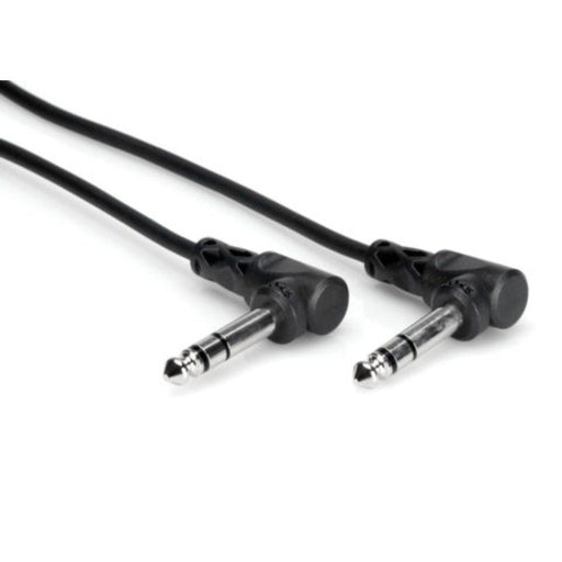 Hosa CSS105RR Right-Angle 1/4" TRS to Same Balanced Interconnect Cable (5ft) (HOS-CSS105RR) - Gsus4