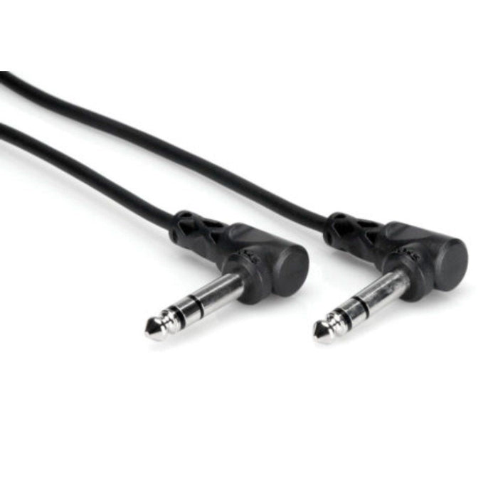 Hosa CSS105RR Right-Angle 1/4" TRS to Same Balanced Interconnect Cable (5ft) (HOS-CSS105RR) - Gsus4