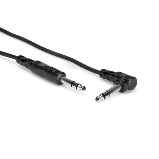 Hosa CSS115R 1/4" TRS to Right-Angle 1/4" TRS Balanced Interconnect Cable (15ft) (HOS-CSS115R) - Gsus4