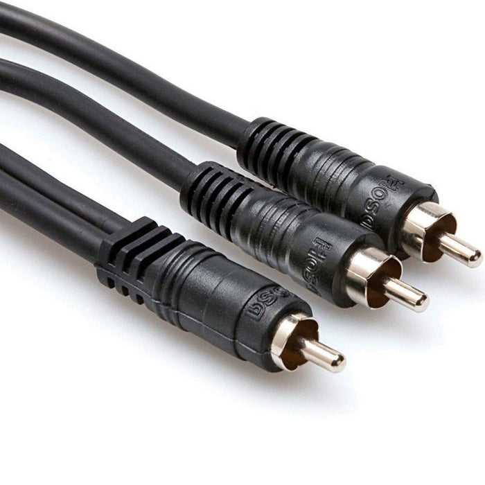 Hosa CYA-103 RCA to Dual RCA Y-Cable (3ft) (HOS-CYA103) - Gsus4