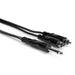 Hosa CYR-103 1/4" TS to Dual RCA Y-Cable (3m) (HOS-CYR103) - Gsus4