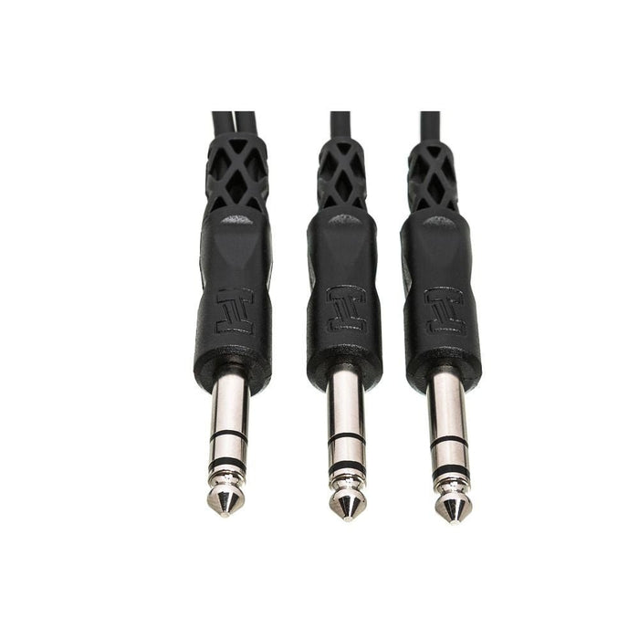 Hosa CYS103 Y Cable 1/4 in TRS to Dual 1/4 in TRS (3 ft) (HOS-CYS103) - Gsus4