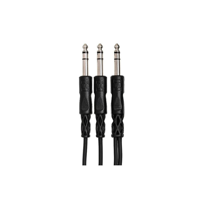 Hosa CYS103 Y Cable 1/4 in TRS to Dual 1/4 in TRS (3 ft) (HOS-CYS103) - Gsus4