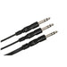 Hosa CYS103 Y Cable 1/4 in TRS to Dual 1/4 in TRS (3 ft) (HOS-CYS103) - Gsus4