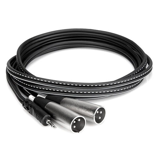 Hosa CYX-403M 3.5mm TRS to Dual XLR(M) Stereo Breakout Cable (3m) (HOS-CYX403M) - Gsus4