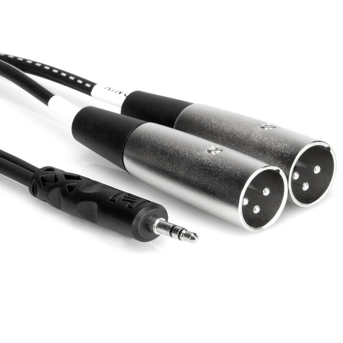 Hosa | CYX402M | Stereo Breakout Y - Cable | 3.5mm TRS To Dual XLR m | 2 M (HOS - CYX402M) - Gsus4
