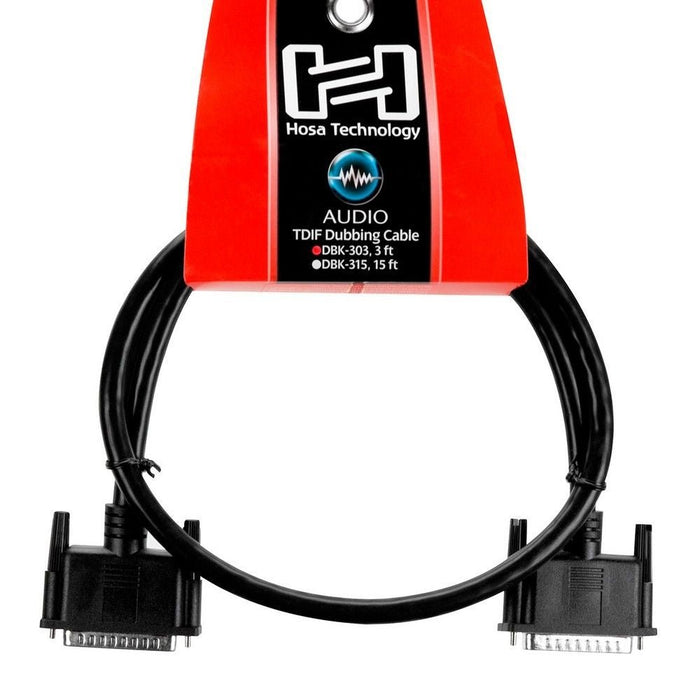 Hosa DBK-303 DB25 to Same TDIF Dubbing Cable (3ft) (HOS-DBK303) - Gsus4