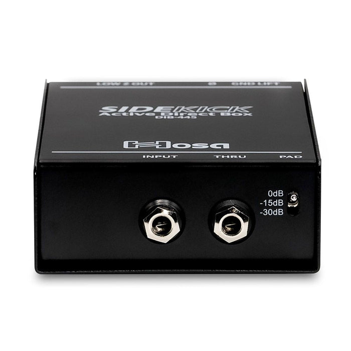 Hosa DIB-445 Sidekick 1/4" TS to XLRM Active DI Box (HOS-DIB445) - Gsus4