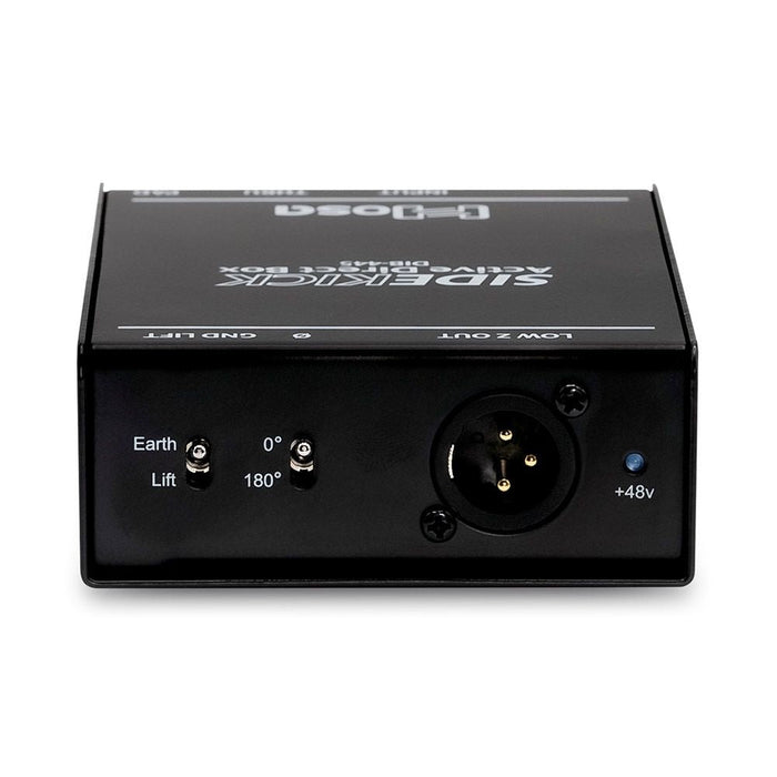 Hosa DIB-445 Sidekick 1/4" TS to XLRM Active DI Box (HOS-DIB445) - Gsus4