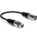 Hosa DMX-306 3-Pin XLR(M) to 5-Pin XLR(F) DMX512 Adaptor Cable (6") (HOS-DMX306) - Gsus4