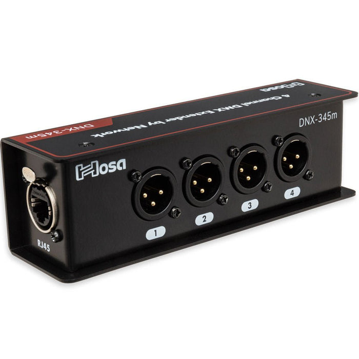Hosa | DNX345M | DMX Extender | XLR Male To CAT RJ45 (HOS - DNX345M) - Gsus4