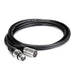Hosa EBU-003 AES/EBU Cable XLR3F to XLR3M (3ft) (HOS-EBU003) - Gsus4