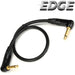 Hosa | EDGE CGK001.5RR | Neutrik Guitar Patch Cable | RIGHT - ANGLE To Same | 18 In / 45cm (HOS - CGK001.5RR) - Gsus4