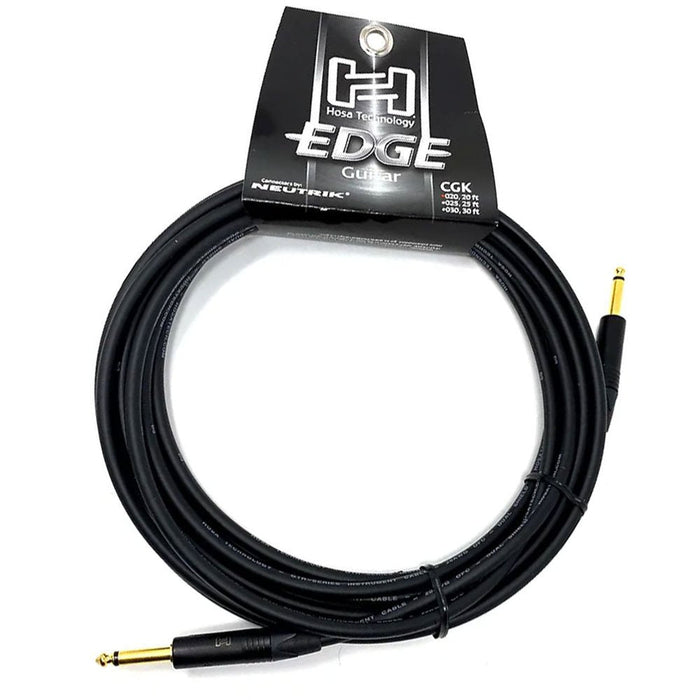 Hosa | EDGE CGK015 | Neutrik Guitar Cable | Straight To Same | 15 FT / 4.5 M (HOS - CGK015) - Gsus4