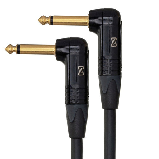 Hosa | EDGE CGK015RR | Neutrik Guitar Cable | RIGHT - ANGLE To Same | 15 FT / 4.5 M (HOS - CGK015RR) - Gsus4