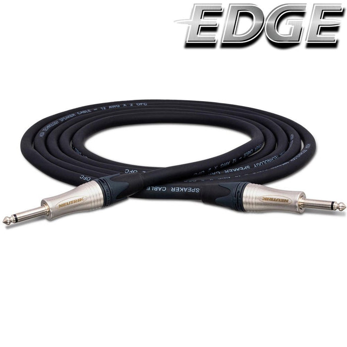 Hosa | EDGE SKJ203 | Neutrik Speaker Cable | 1/4" TS to Same | 3 FT / 0.9 M (HOS - SKJ203) - Gsus4