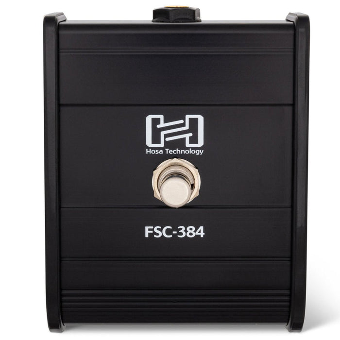 Hosa | FSC384 | Single Latching Footswitch (HOS - FSC384) - Gsus4