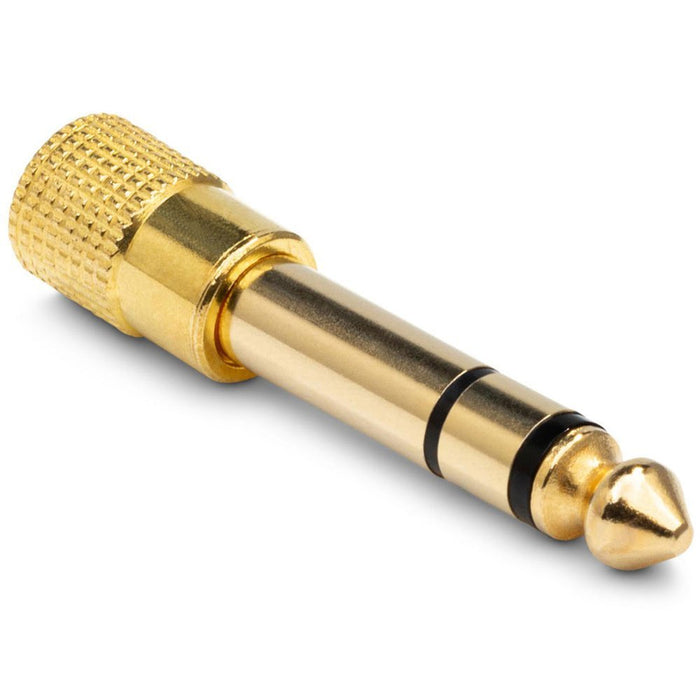 Hosa | GHP105 | Headphone Adapter | 3.5mm TRS To 1/4" TRS (HOS - GHP105) - Gsus4