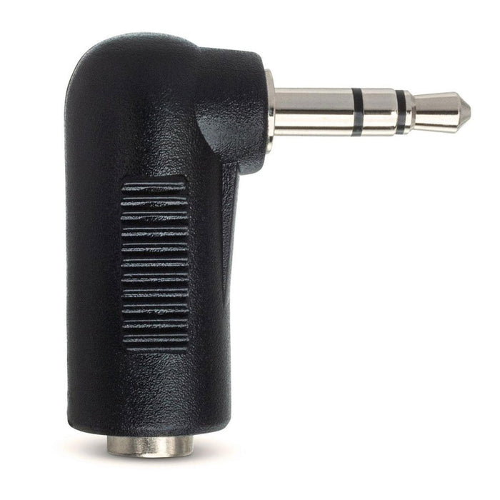 Hosa | GMP272 | RIGHT - ANGLE 3.5mm TRS To 3.5mm TRS Adapter (HOS - GMP272) - Gsus4