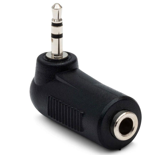 Hosa GMP467 Right-Angle Adapter 3.5 mm TRS to 2.5 mm TRS (HOS-GMP467) - Gsus4