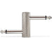 Hosa GPP-146 1/4" TS to Same Guitar Pedal Crank Coupler Adaptor (HOS-GPP146) - Gsus4