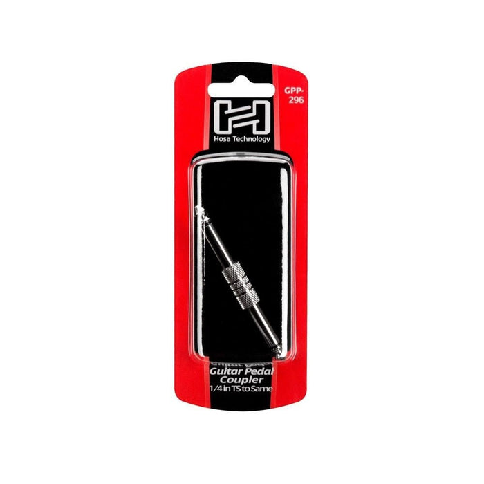 Hosa GPP296 Guitar Pedal Coupler 1/4 in TS to Same (HOS-GPP296) - Gsus4