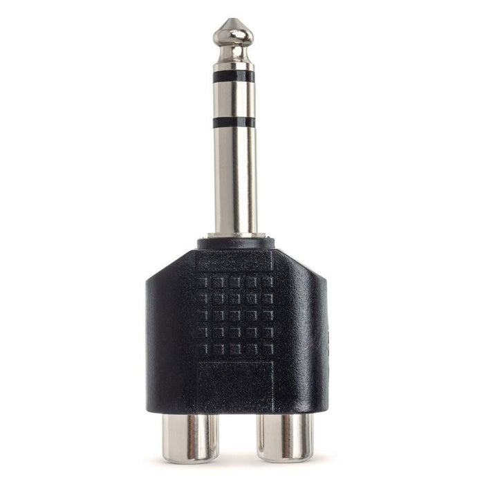Hosa GPR484 Adapter Dual RCA to 1/4 in TRS (HOS-GPR484) - Gsus4