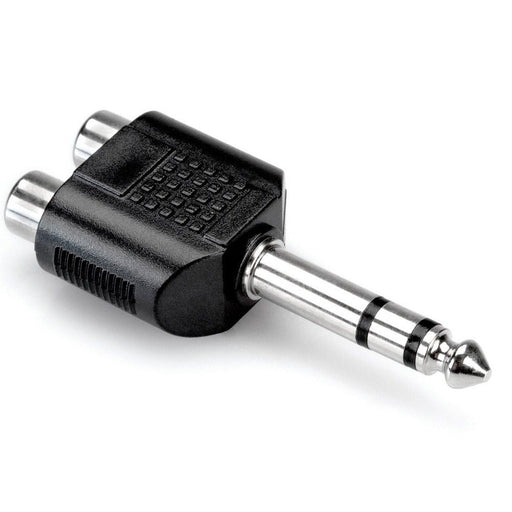 Hosa GPR484 Adapter Dual RCA to 1/4 in TRS (HOS-GPR484) - Gsus4