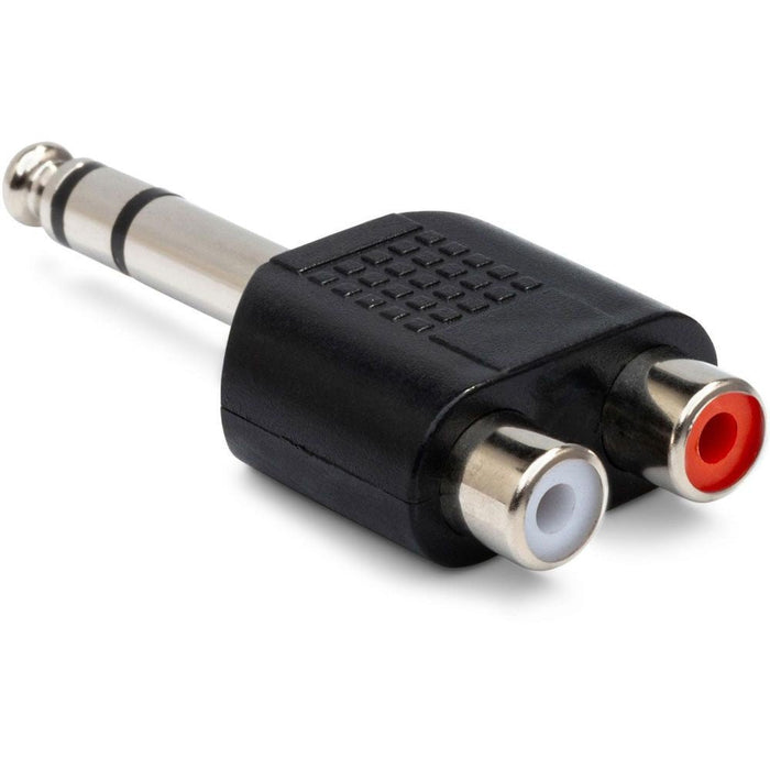 Hosa GPR484 Adapter Dual RCA to 1/4 in TRS (HOS-GPR484) - Gsus4