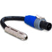 Hosa GSK112 Speaker Adapter 1/4 in TS to Neutrik speakON 6" 12 AWG x 2 OFC (HOS-GSK112) - Gsus4