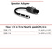 Hosa GSK112 Speaker Adapter 1/4 in TS to Neutrik speakON 6" 12 AWG x 2 OFC (HOS-GSK112) - Gsus4