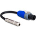 Hosa GSK116 Speaker Adapter 1/4 in TS to Neutrik speakON 6" 16 AWG x 2 OFC (HOS-GSK116) - Gsus4